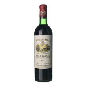 1971 Margaux Grand Cru Chateau Siran