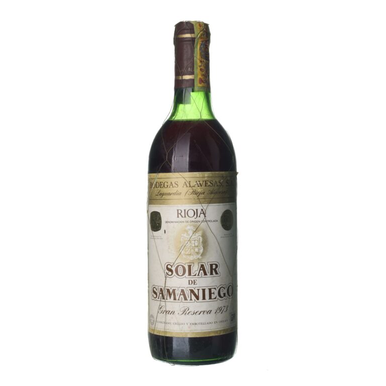 1973 Rioja Gran Reserva Solar de Samaniego