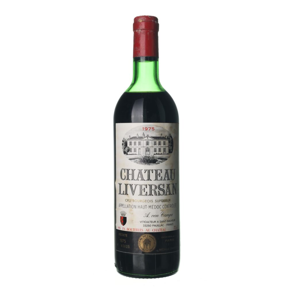 1975 Haut-Médoc Cru Bourgeois Chateau Liversan