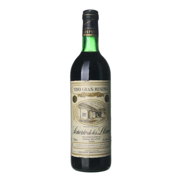 1975 Valdepenas Gran Reserva Señorío de los Llanos