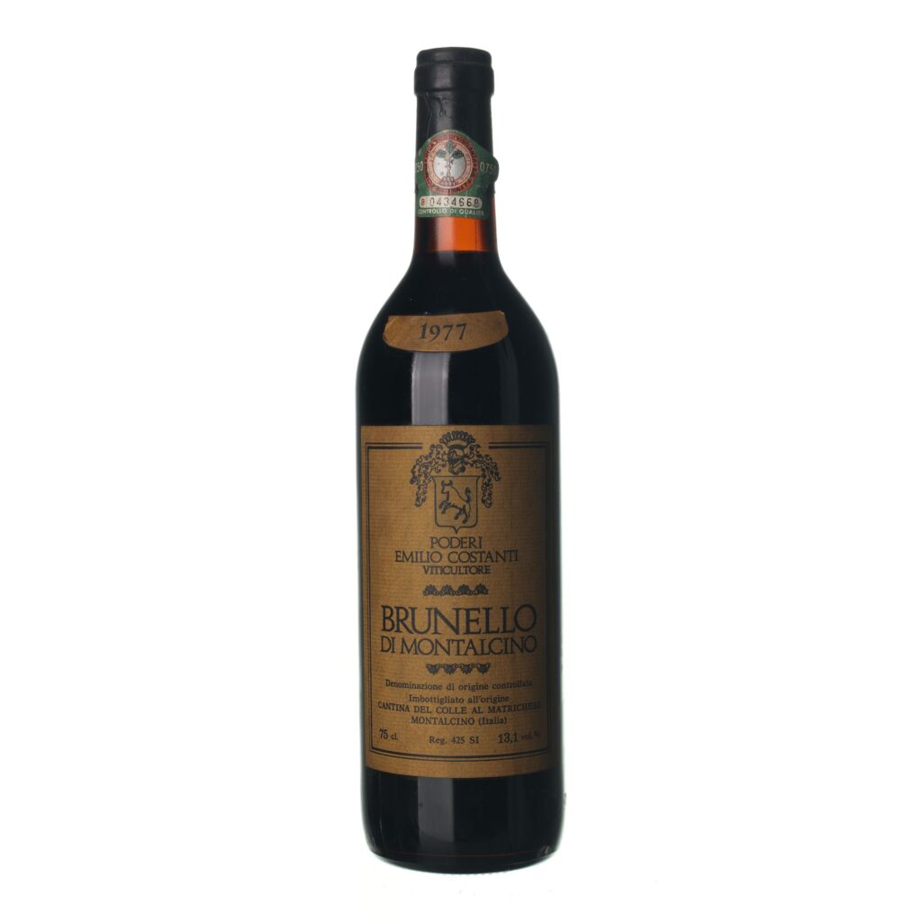 1977 Brunello di Montalcino Emilio Costanti