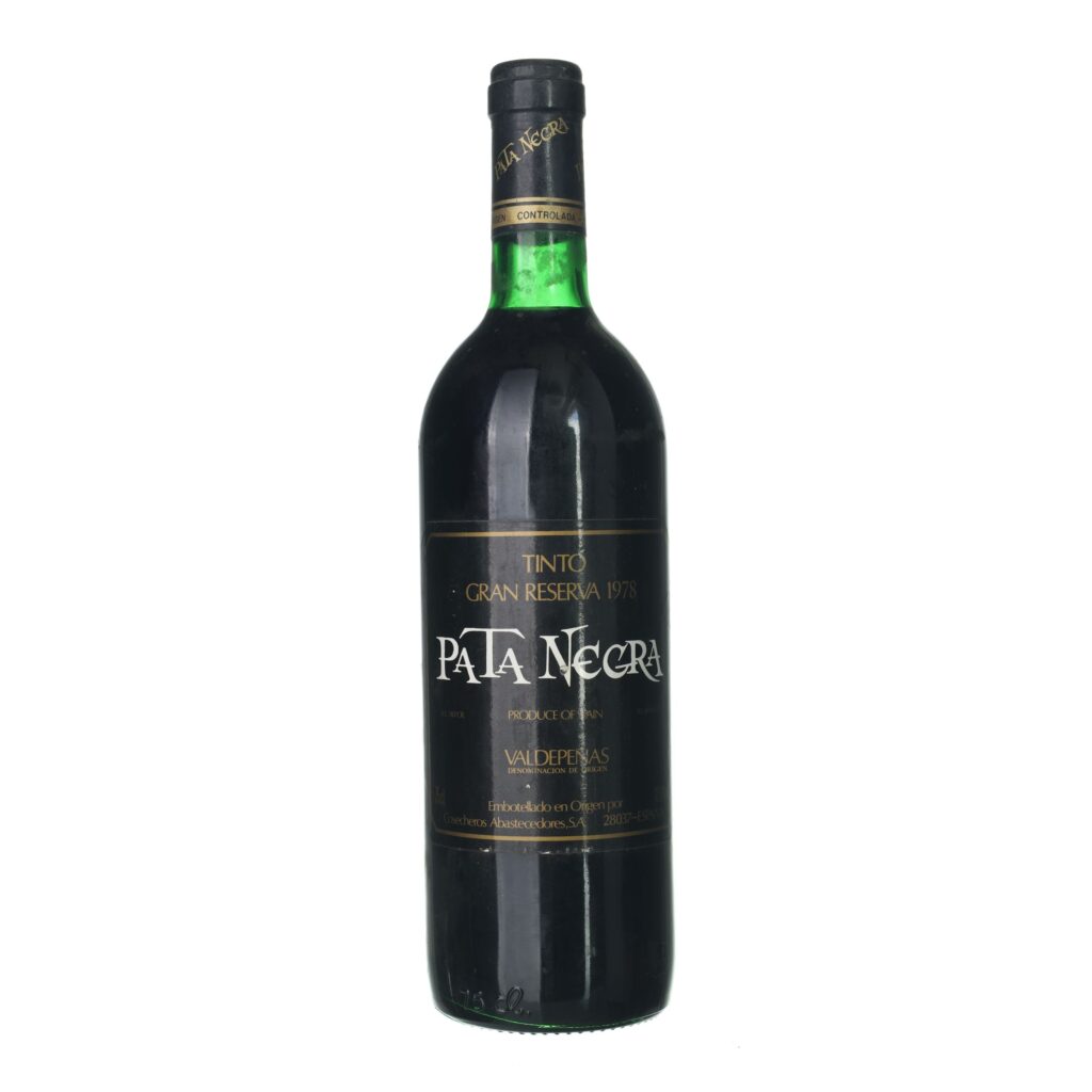1978 Valdepeňas Gran Reserva Pata Negra