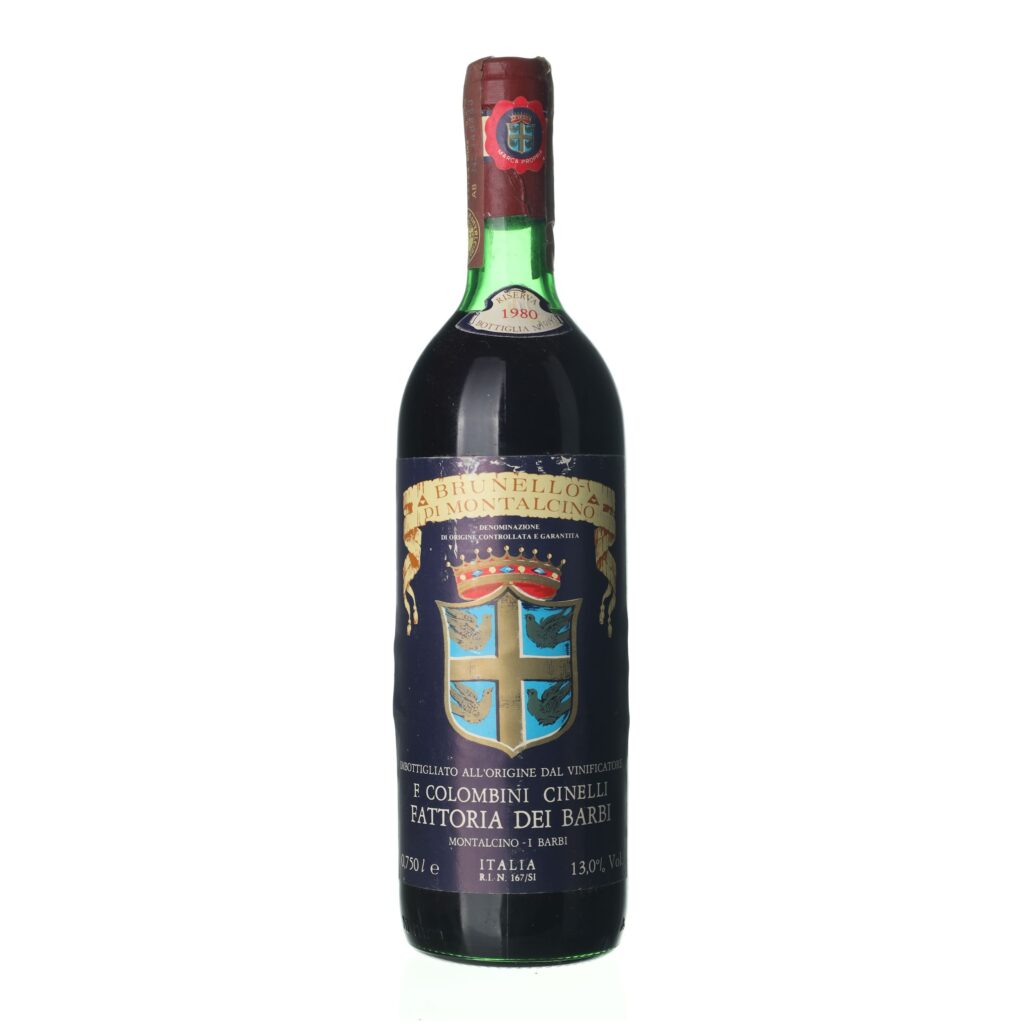 1980 Brunello di Montalcino Riserva Fattoria dei Barbi