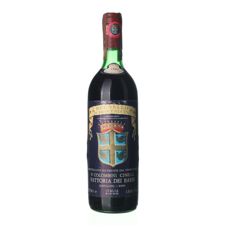 1980 Brunello di Montalcino Riserva Fattoria dei Barbi