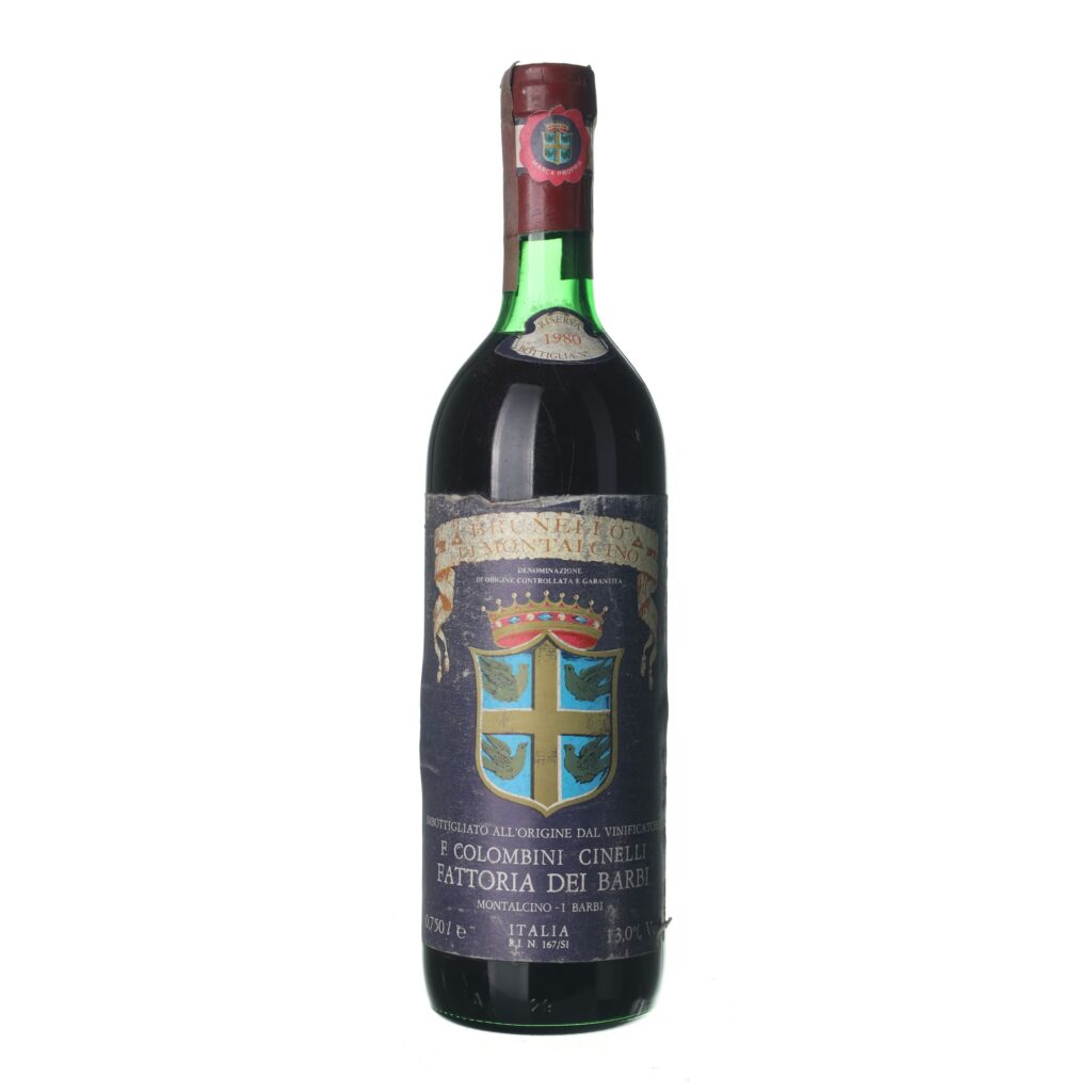 1980 Brunello di Montalcino Riserva Fattoria dei Barbi