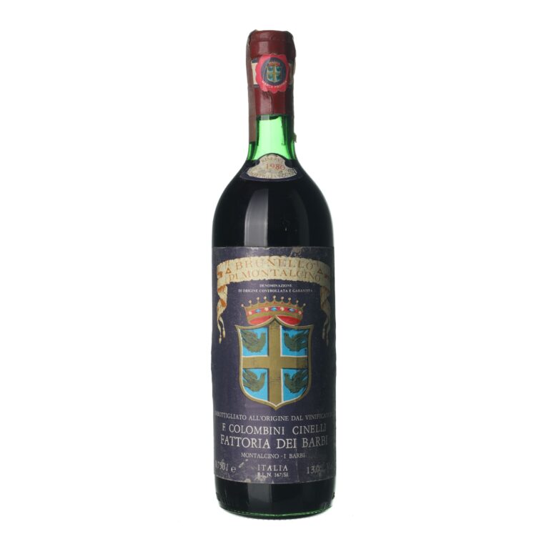 1980 Brunello di Montalcino Riserva Fattoria dei Barbi