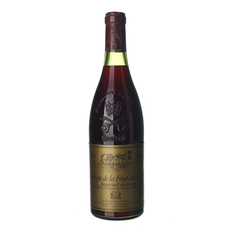 1980 Chateauneuf du Pape Chateau de la Font du Loup
