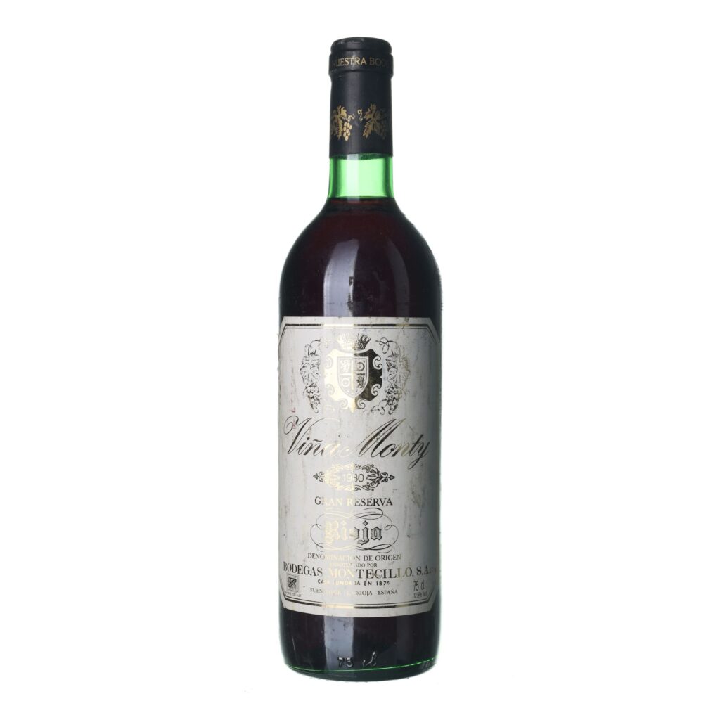1980 Rioja Gran Reserva Vina Monty
