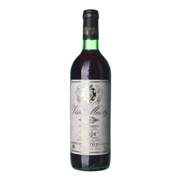 1980 Rioja Gran Reserva Vina Monty