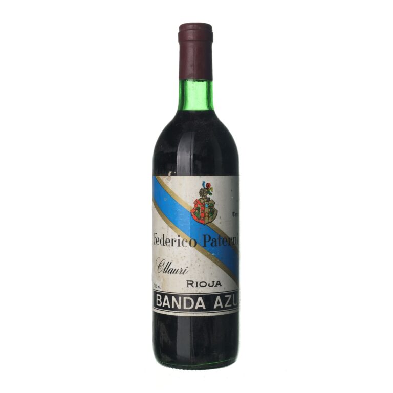1981 Rioja Crianza Federico Paternina