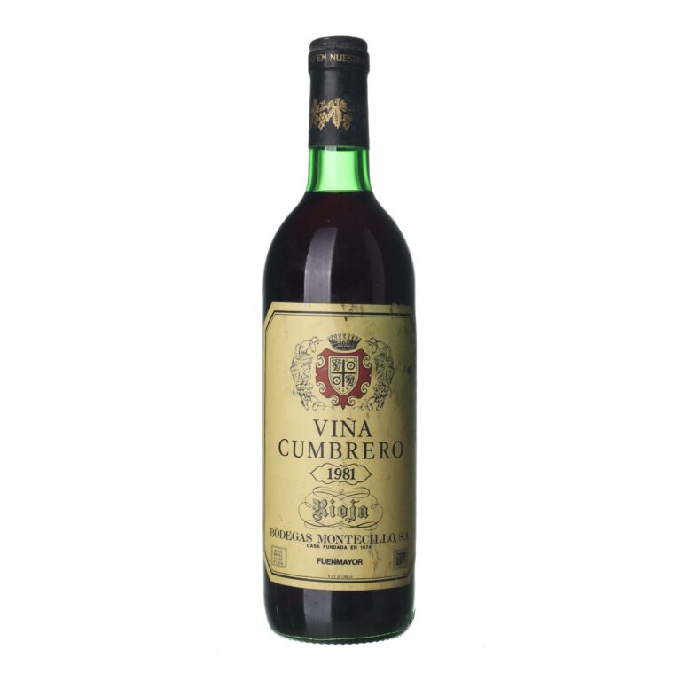 1981 Rioja Crianza Vina Cumbrero