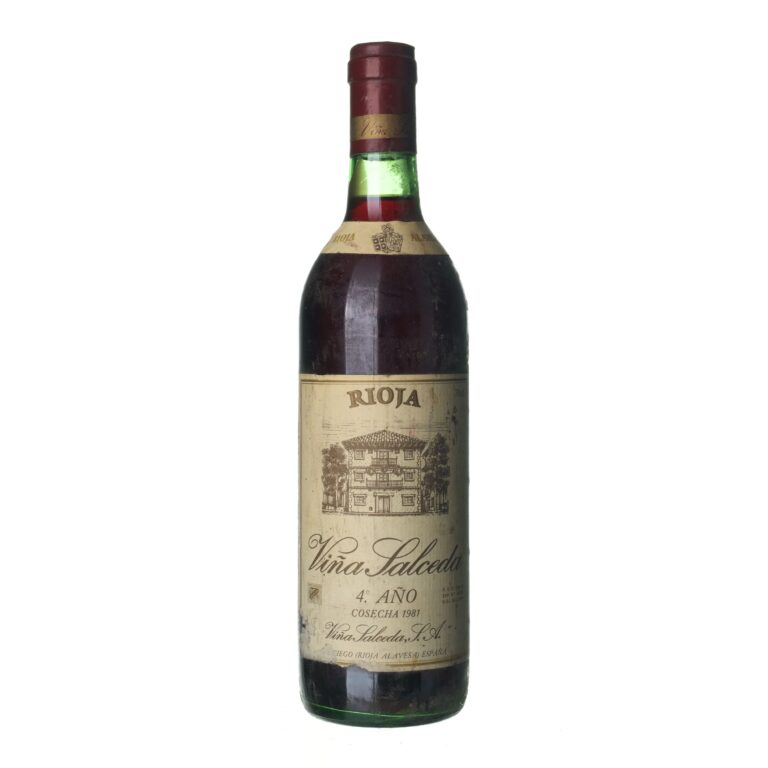 1981 Rioja Crianza Vina Salceda