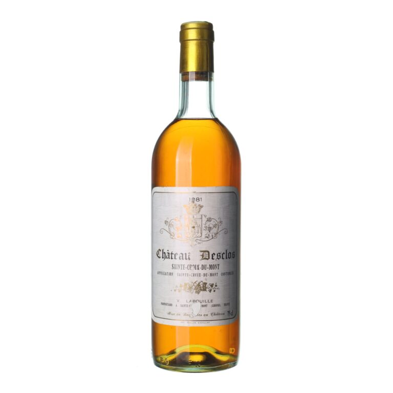 1981 Sainte Croix Du Mont Chateau Desclos