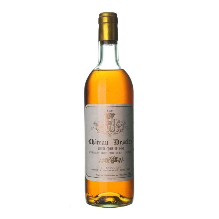 1981 Sainte Croix Du Mont Chateau Desclos