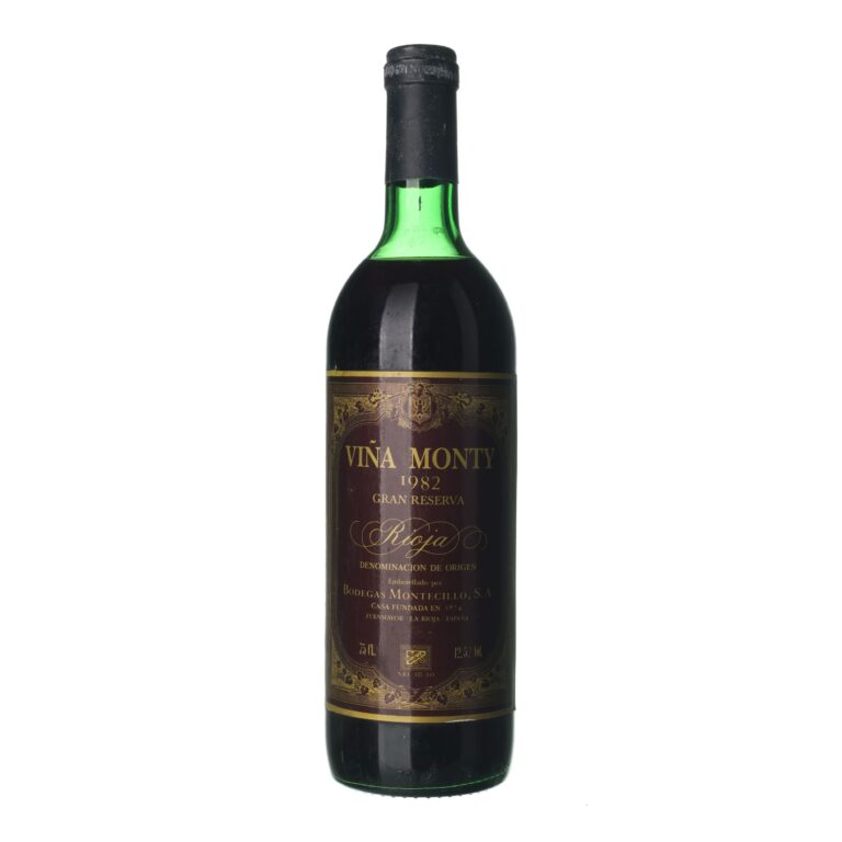 1982 Rioja Gran Reserva Vina Monty