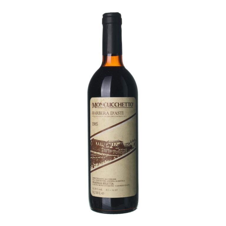 1985 Barbera d´Asti Fratelli Biletta