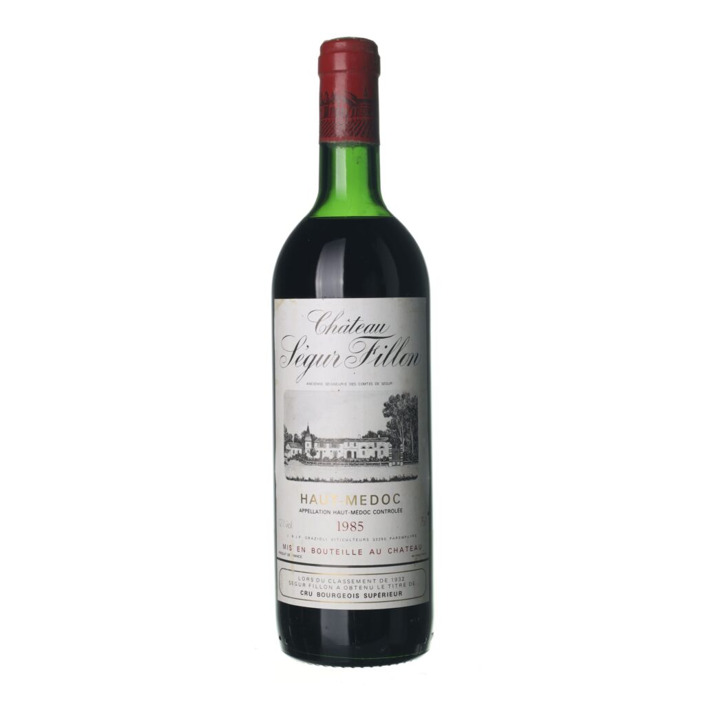 1985 Haut-Médoc Cru Bourgeois Chateau Segur Fillon
