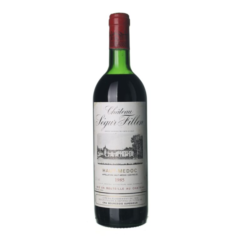 1985 Haut-Médoc Cru Bourgeois Chateau Segur Fillon