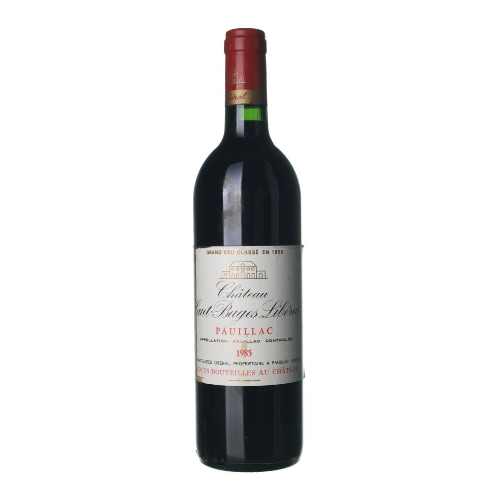 1985 Pauillac Grand Cru Chateau Haut-Bages Libéral