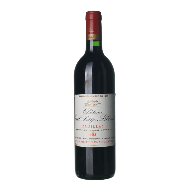 1985 Pauillac Grand Cru Chateau Haut-Bages Libéral