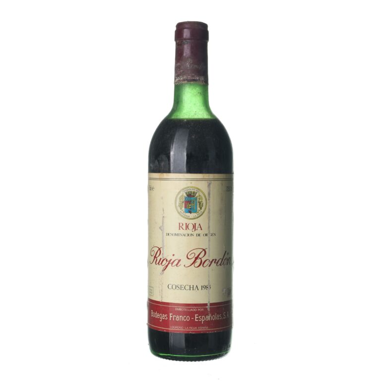 1985 Rioja Crianza Bodegas Franco