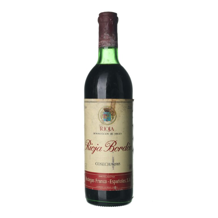 1985 Rioja Crianza Bodegas Franco