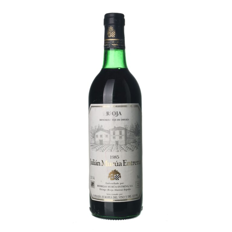 1985 Rioja Crianza Julián Murúa Entrena