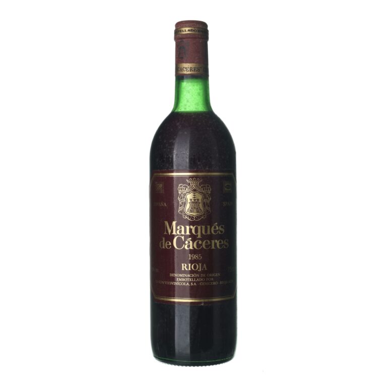 1985 Rioja Crianza Marqués de Cacéres