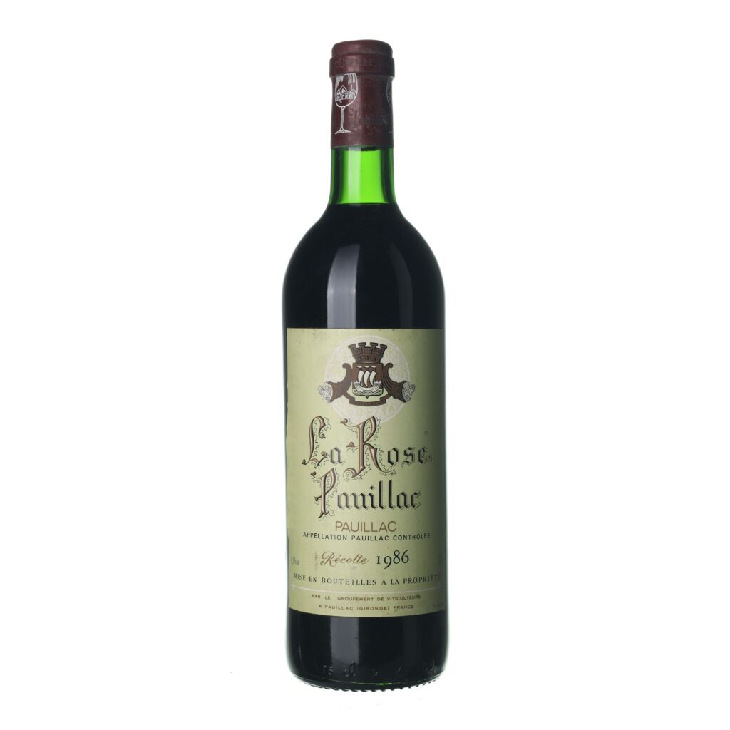 1986 Pauillac La Rose Pauillac
