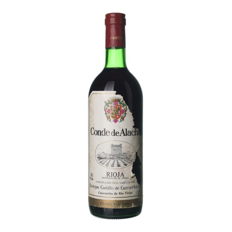 1986 Rioja Crianza Conde de Alacha
