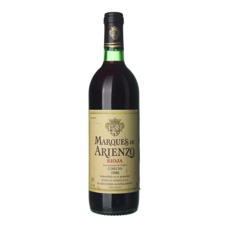 1986 Rioja Crianza Marques de Arienzo