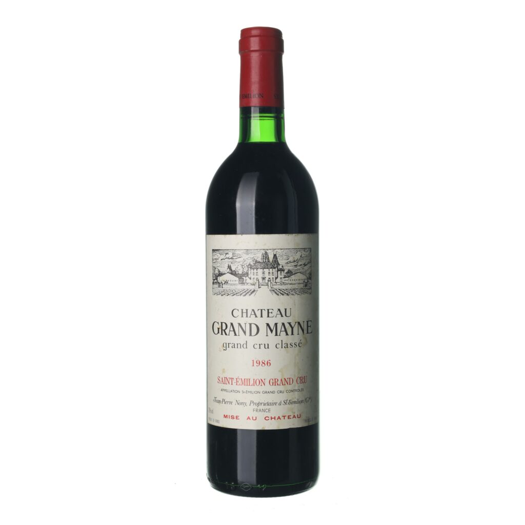 1986 Saint-Émilion Grand Cru Chateau Grand Mayne