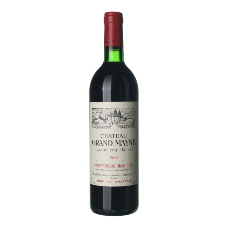 1986 Saint-Émilion Grand Cru Chateau Grand Mayne