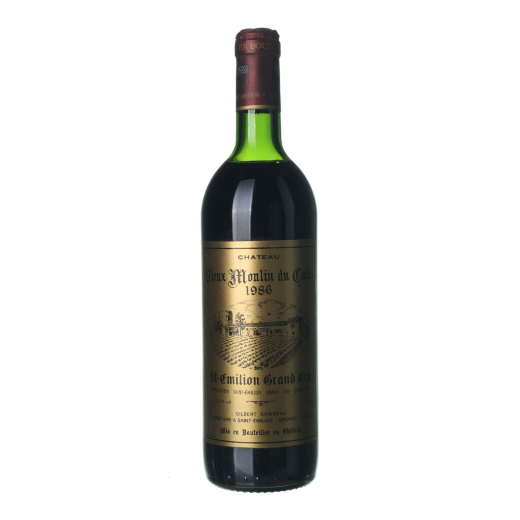1986 Saint-Émilion Grand Cru Chateau Vieux Moulin du Cadet