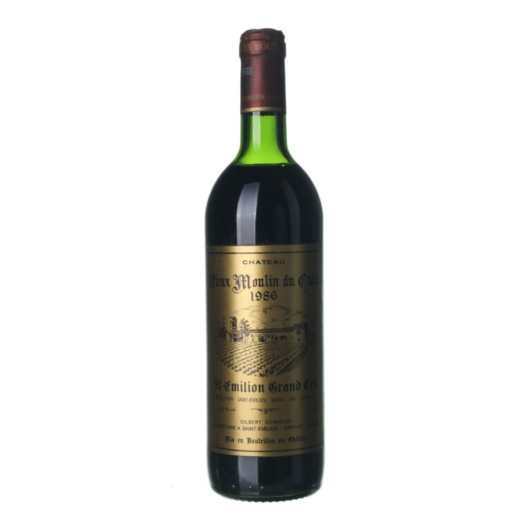 1986 Saint-Émilion Grand Cru Chateau Vieux Moulin du Cadet