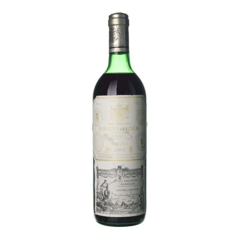 1987 Rioja Reserva Marqués de Riscal