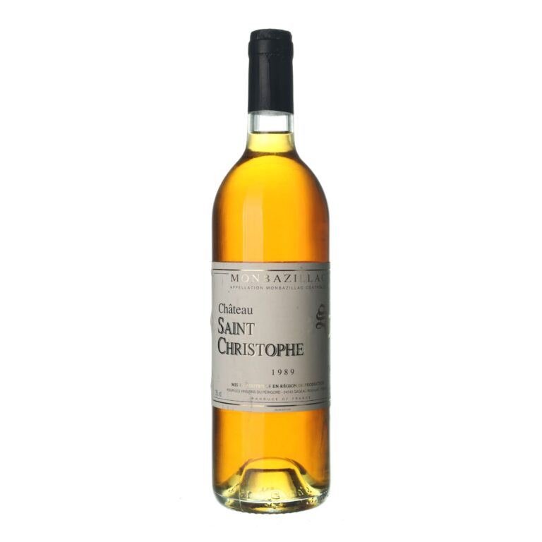 1989 Monbazillac Chateau Saint-Christophe
