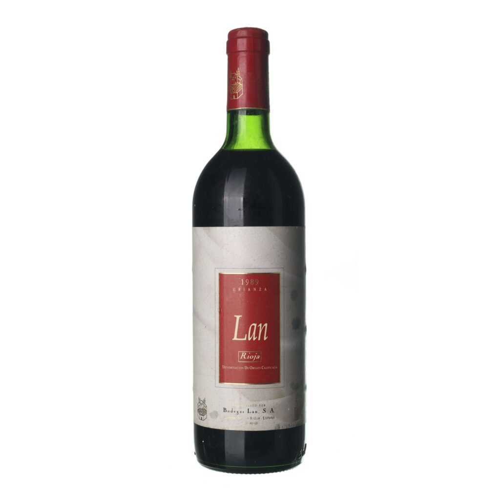 1989 Rioja Crianza Bodegas Lan