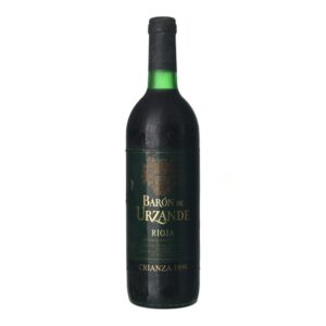1996 Rioja Crianza Barón de Urzande