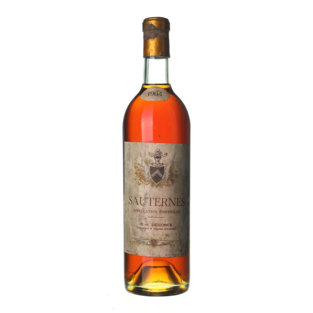 1964 Sauternes Degorce
