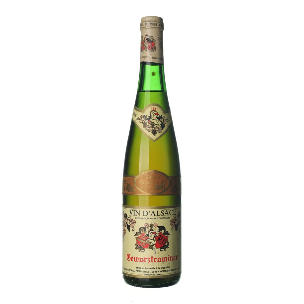 1981 Tramín červený / Gewürztraminer Paul Buecher