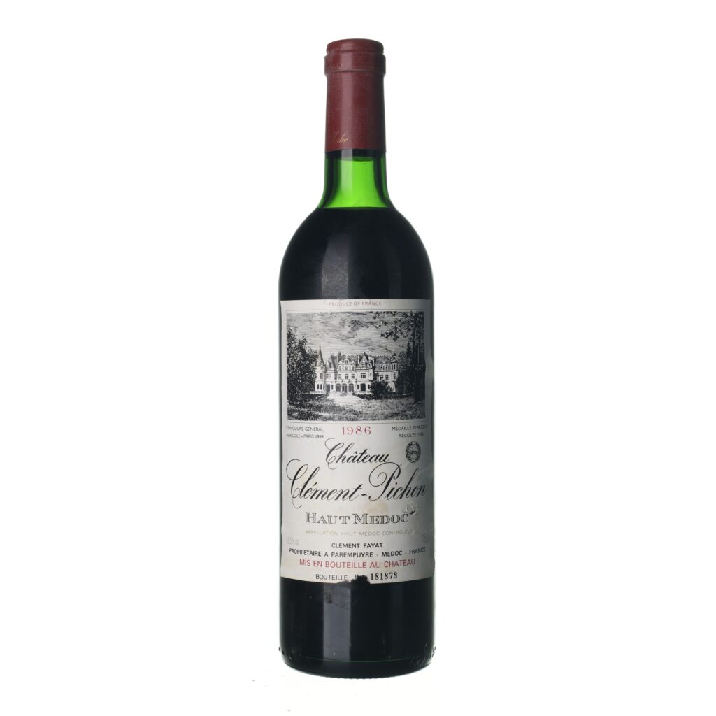 1986 Haut-Médoc Chateau Clement Pichon