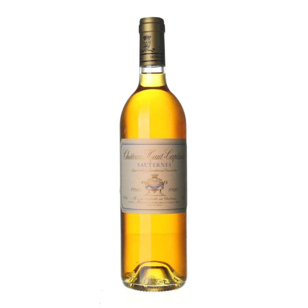 1990 Sauternes Chateau Haut Caplane