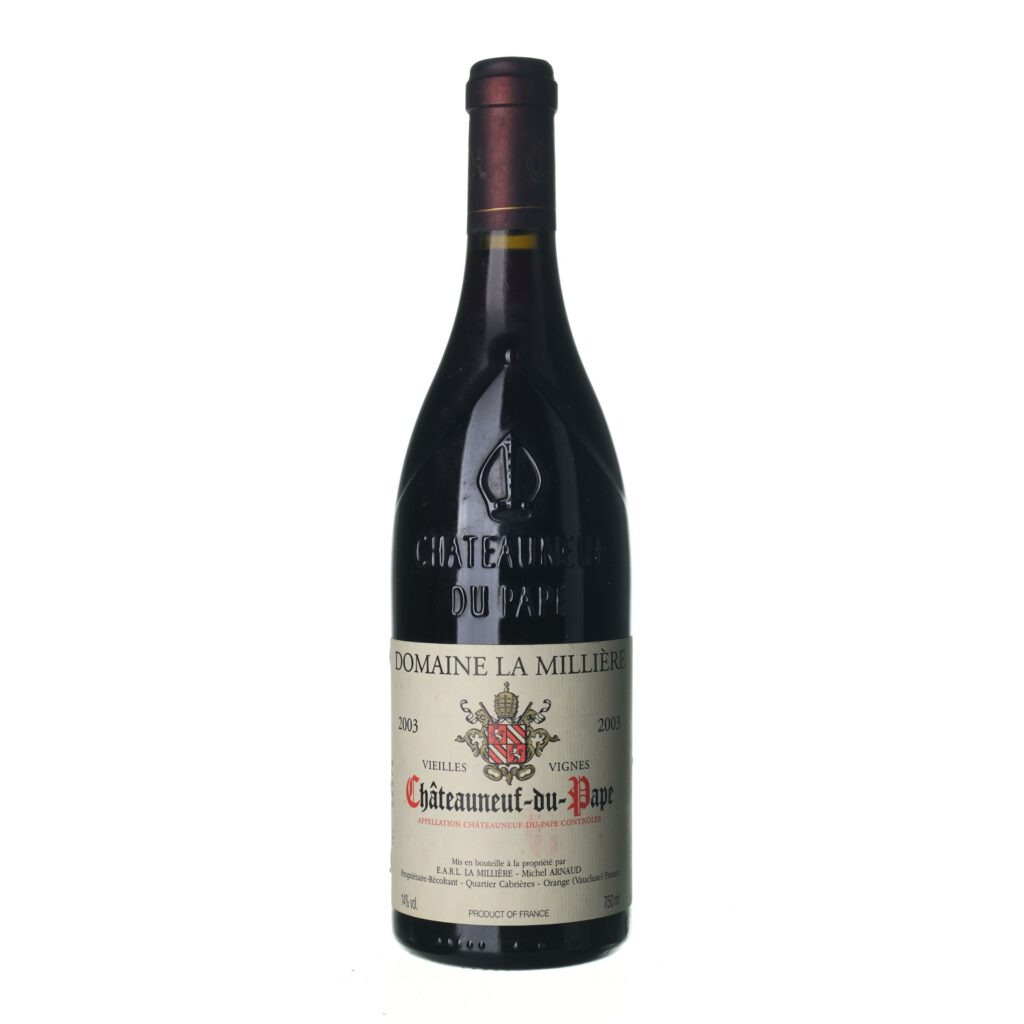 2003 Chateauneuf du Pape Domaine la Milliere