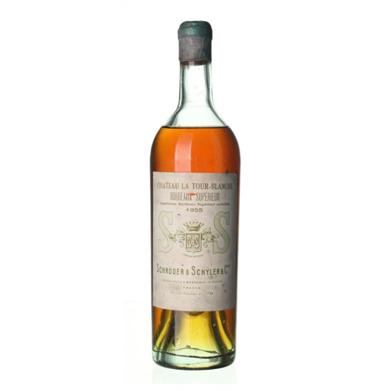 1955 Bordeaux Supérieur Chateau La Tour Blanche