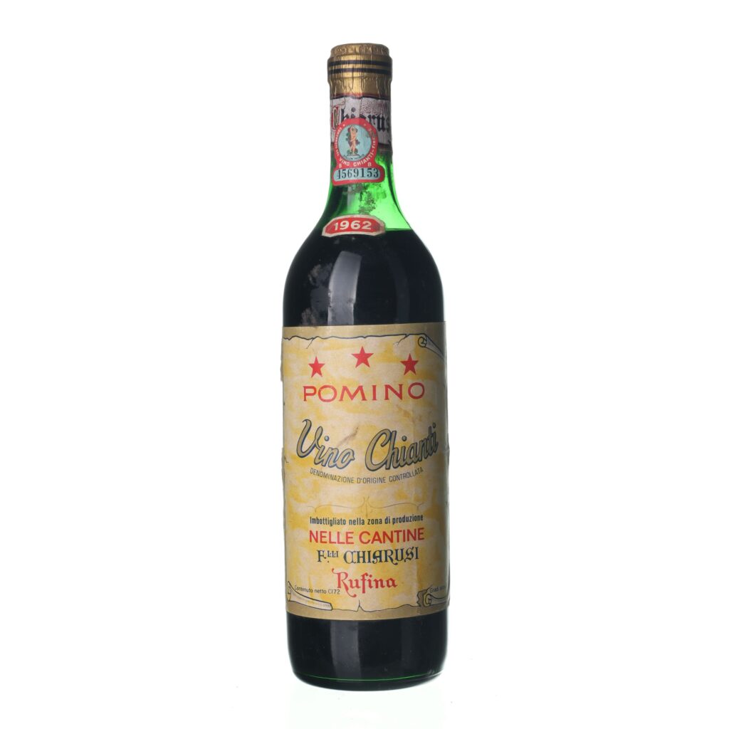 1962 Chianti Fratelli Chiarusi