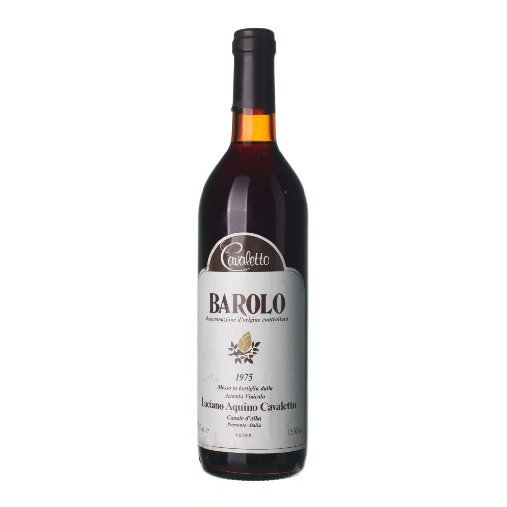 1975 Barolo Barolo Luciano Aquino Cavaletto