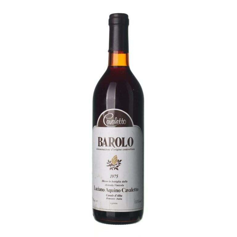 1975 Barolo Barolo Luciano Aquino Cavaletto