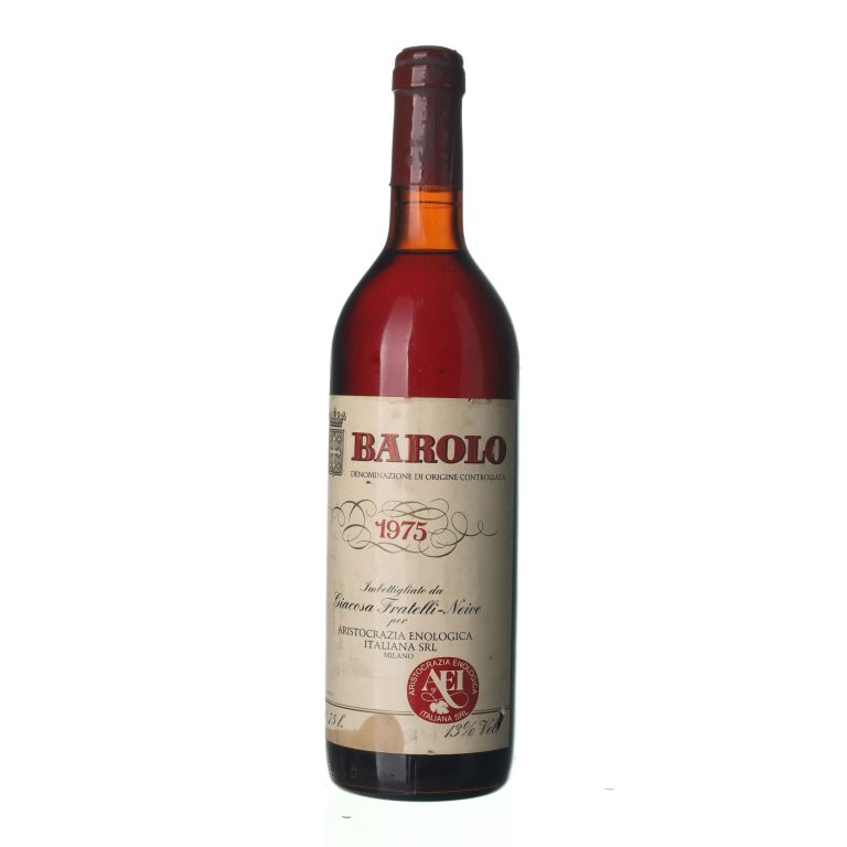 1975 Barolo Giacosa Fratelli