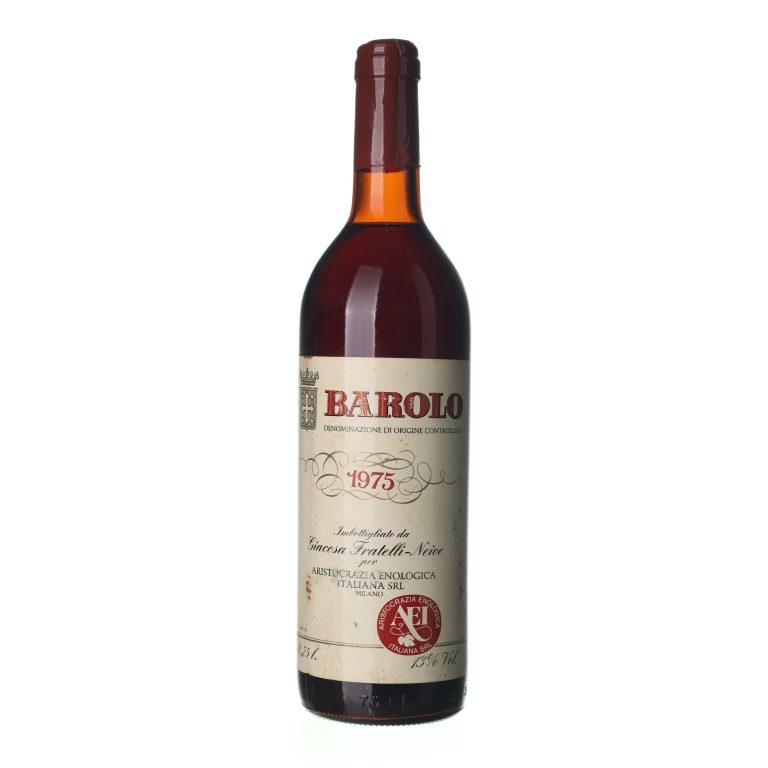 1975 Barolo Giacosa Fratelli